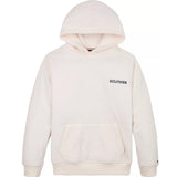 TOMMY HILFIGER Polar Fleece Hoodie Ancient White