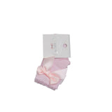 Little A Baby Pink Bow Ankle Socks