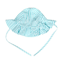 Little A Kandy Stripe Seersucker Sunhat