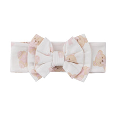 Glory Bear Print Headband