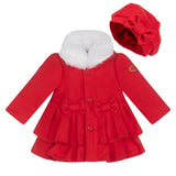 Harper Felt Coat Beret Set