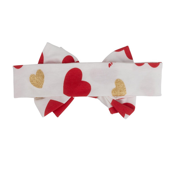 Hailey Heart Print Headband