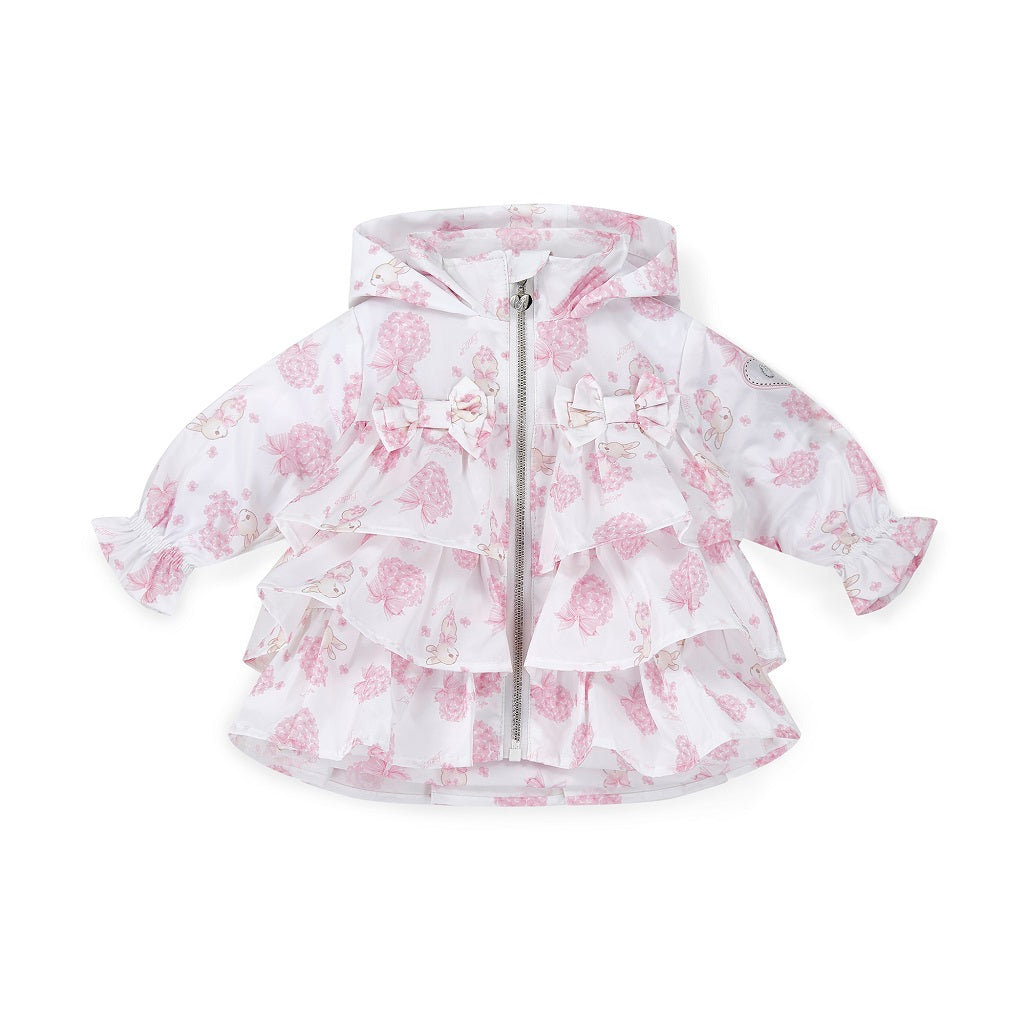 Little A ABBIE Hooded Jacket with Bows