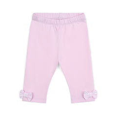 Little A Amber Pink Bow Legging Set