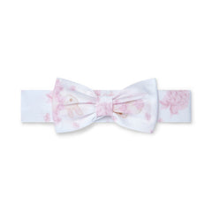 LITTLE A Ava Bunny Print Bow Headband