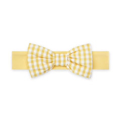 Little A Ava Gingham Bow Headband