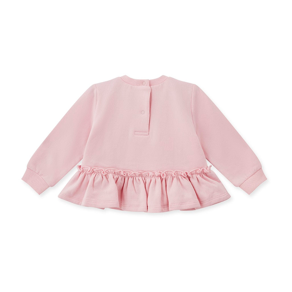 LITTLE A JASMINE Bow Frill Tracksuit