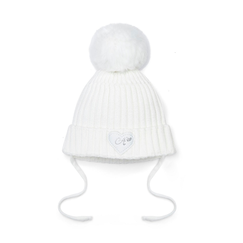 LITTLE A KAMILA Lurex Pom Hat