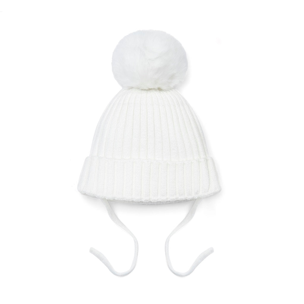 LITTLE A KAMILA Lurex Pom Hat