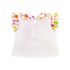 LITTLE A Fruit Print Jam Pant Set