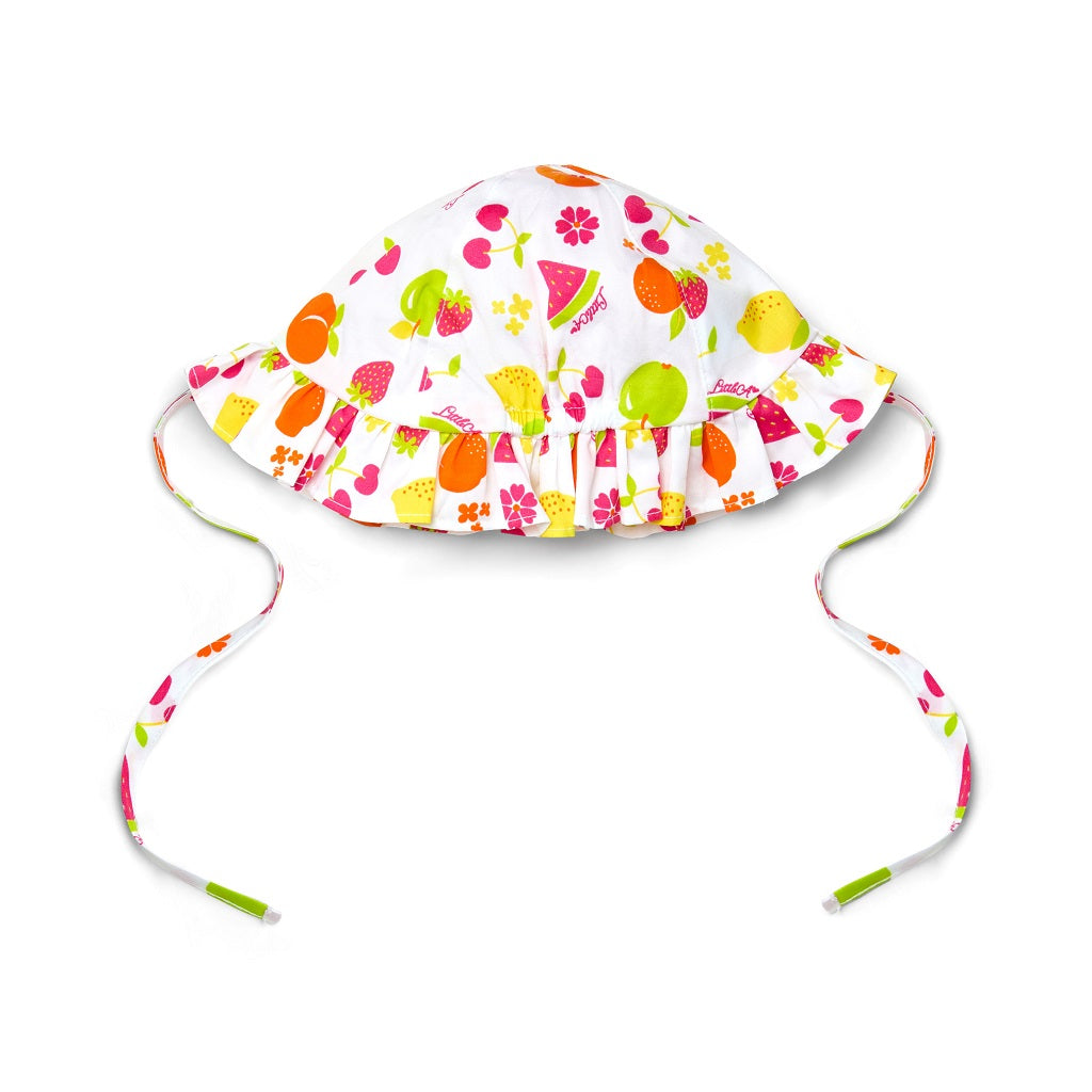 Little A Fruit Print Sun Hat