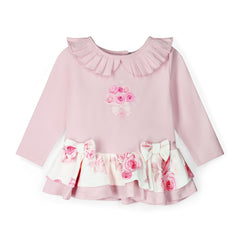 LITTLE A Daisy Rose Print Legginga Set