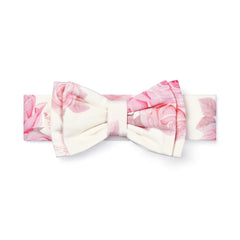 Little A Dana Rose Print Bow Headband