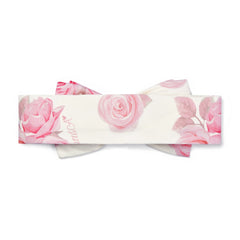Little A Dana Rose Print Bow Headband