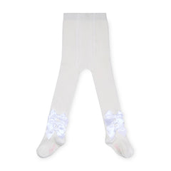 Little A by ADee Little Bloom theme. The Divine tights features delicate bow details at the ankles. A sweet and cosy finishing touch for any outfit. Snow White