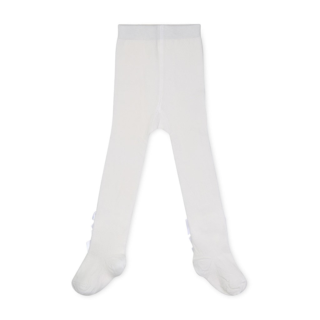 Little A by ADee Little Bloom theme. The Divine tights features delicate bow details at the ankles. A sweet and cosy finishing touch for any outfit. Snow White