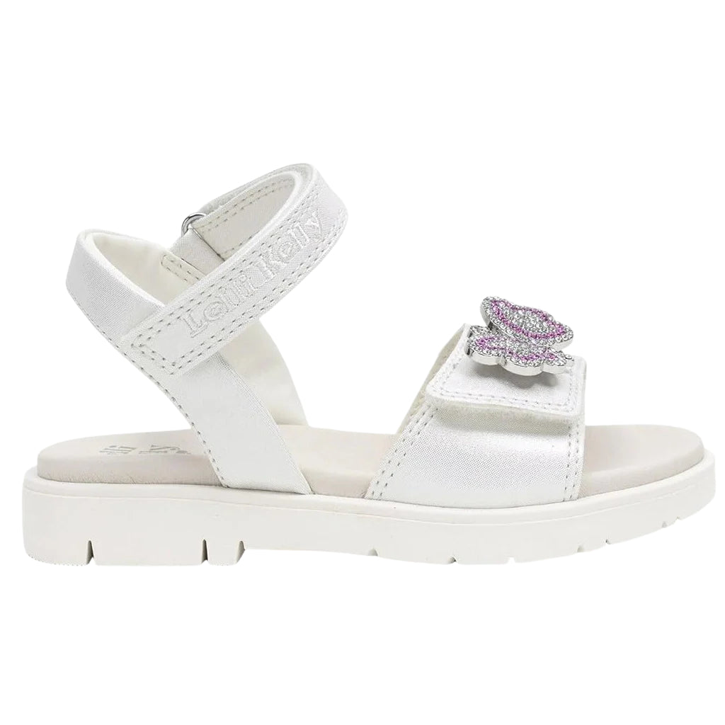 LELLI KELLY Ines White Sandals