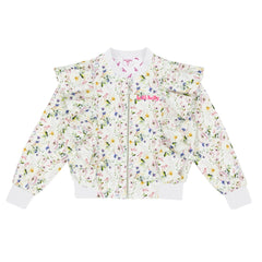 LELLI KELLY Ashley Bomber Jacket featuring eye-catching floral prints and signature branding. Perfect for adding style to any outfit.