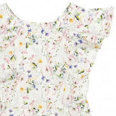 LELLI KELLY's adorable floral playsuit features charming ruffles and the iconic brand logo. Perfect for little ones who love a pop of colour and fun style!&nbsp;