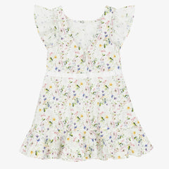 LELLI KELLY Aria Printed Ruffle Dress—a delightful blend of floral prints and elegant ruffles