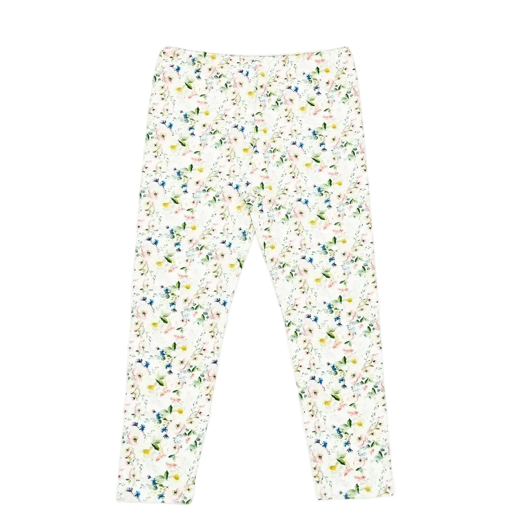 LELLI KELLY Ada floral print leggings Soft, stretchy fabric designed for comfort. Match with tops and hoodies from the Lelli Kelly Girls Collection.