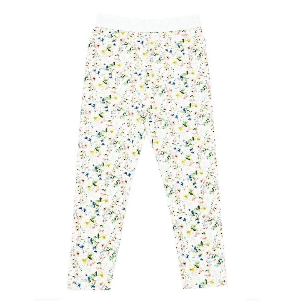 LELLI KELLY Ada floral print leggings Soft, stretchy fabric designed for comfort. Match with tops and hoodies from the Lelli Kelly Girls Collection.