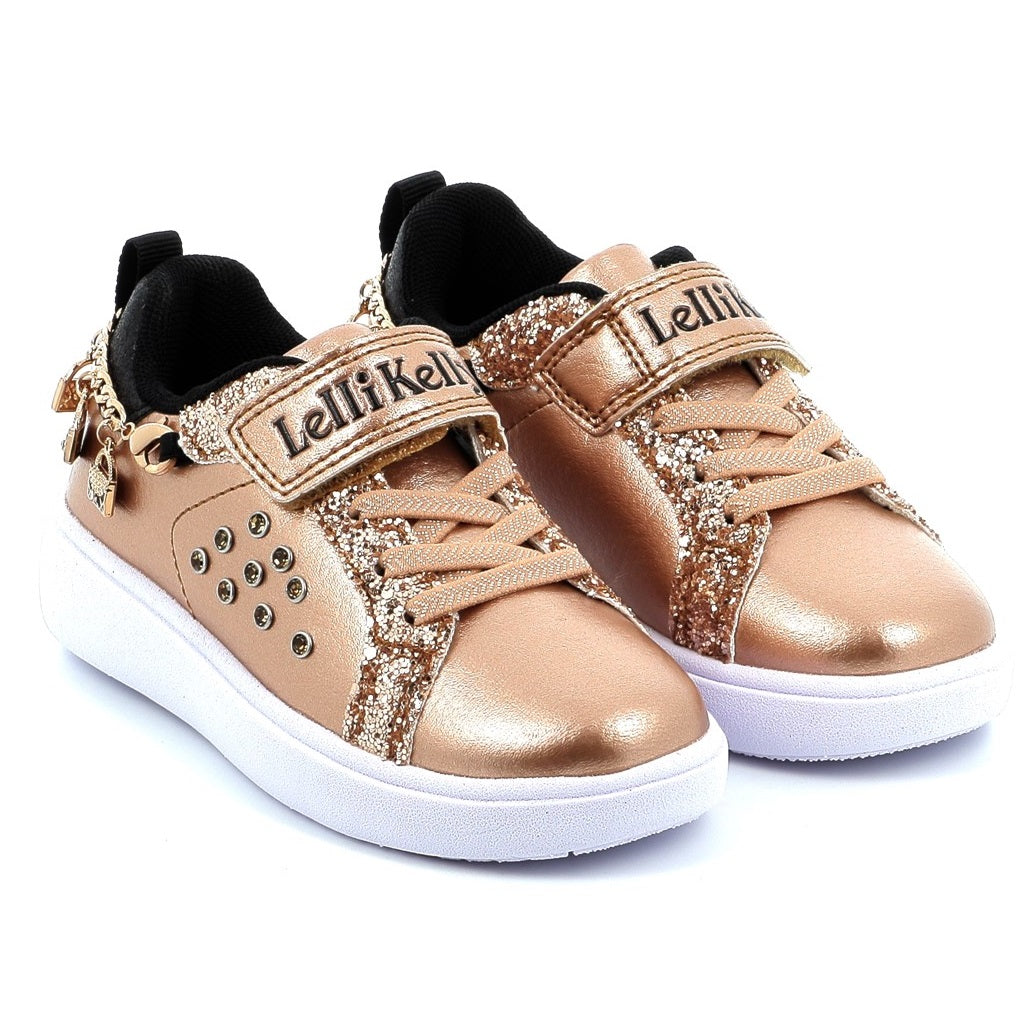 LELLI KELLY Gioiello Trainers Gold Rose Metallic Kizzies