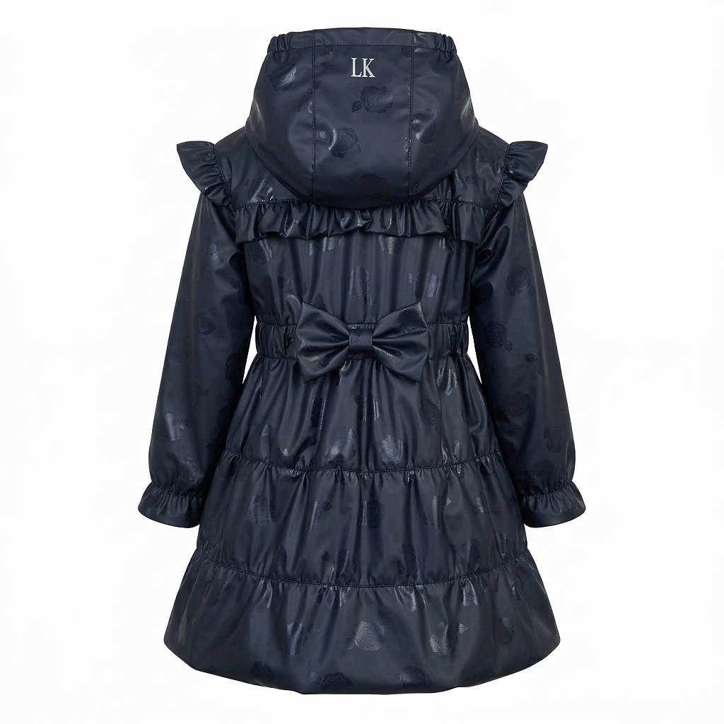 LELLI KELLY BTS Bonnie Rain Coat Navy