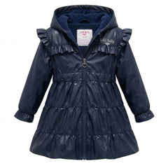 LELLI KELLY BTS Bonnie Rain Coat Navy