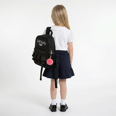 LELLI KELLY Navy Bambi charming culottes feature a decorative bow detail on the back and an iconic LELLI KELLY logo charm.
