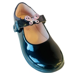 LELLI KELLY Melody Black Patent Shoes