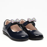 LELLI KELLY Erin Navy Patent Shoes - School Shoes