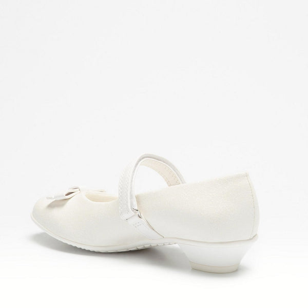 LELLI KELLY Viola White Glitter Shoe