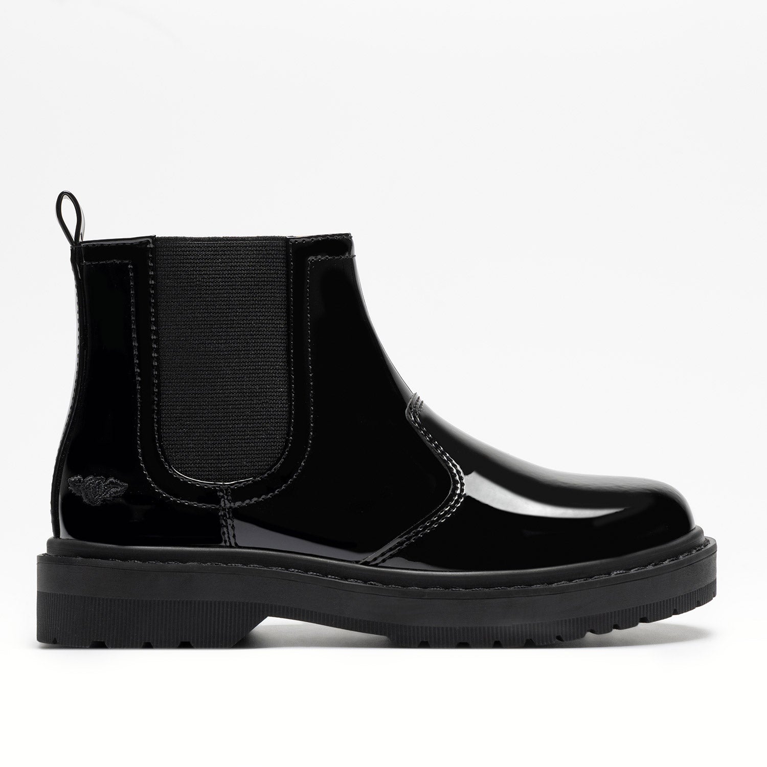 LELLI KELLY Ruth Black Patent Ankle Boots