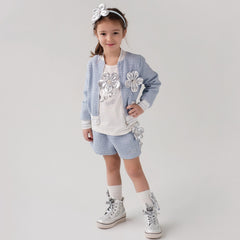 DAGA Blue Mirage Top Shorts  Set
