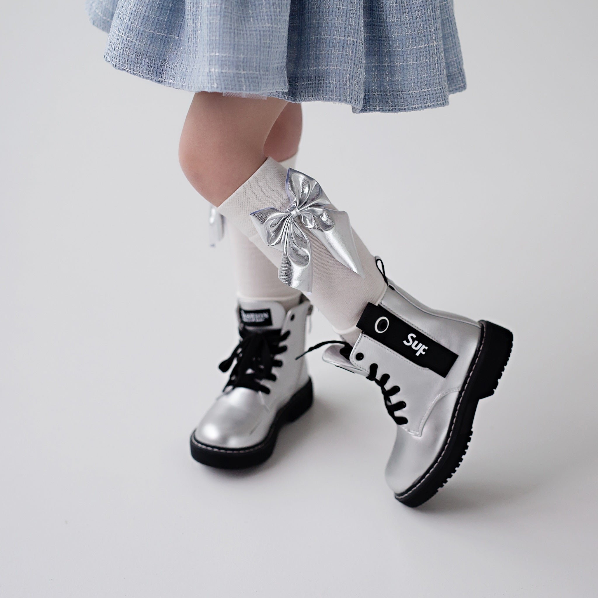 Daga Blue Mirage Knee High Socks