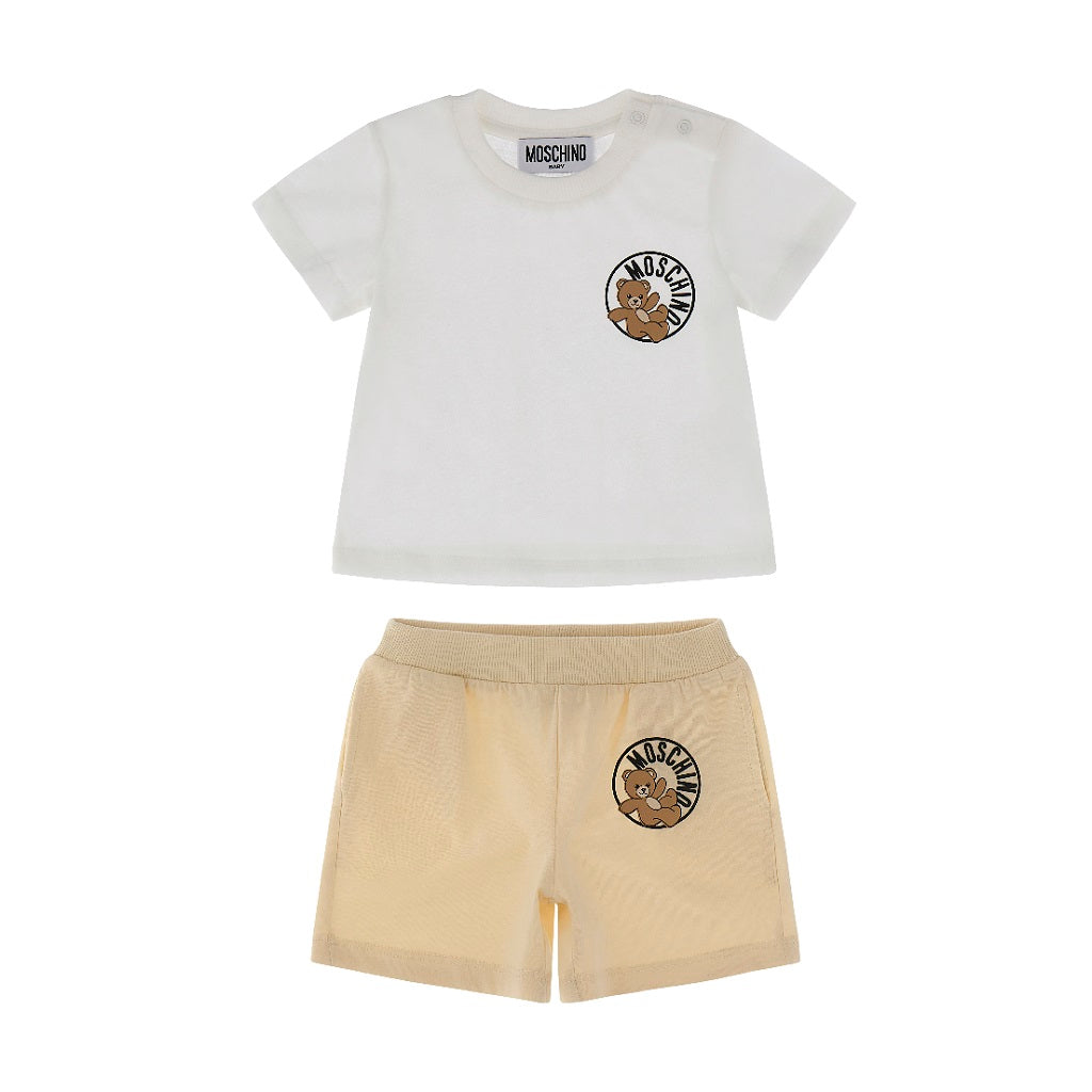 MOSCHINO Baby T-Shirt Shorts Set