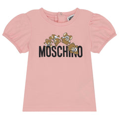 Baby Moschino T-Shirt Short Set Pink