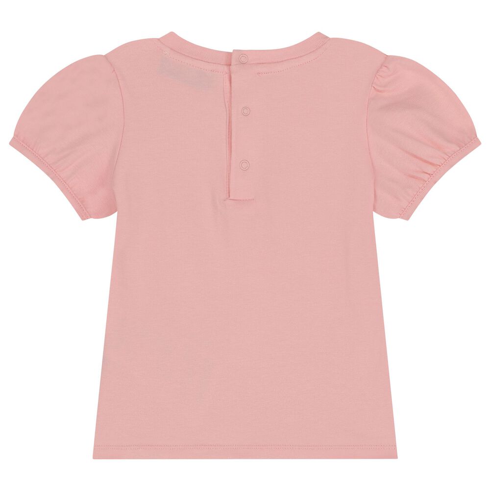 Baby Moschino T-Shirt Short Set Pink