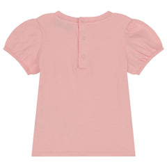 Baby Moschino T-Shirt Short Set Pink