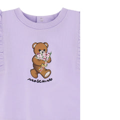 MOSCHINO Baby Girls Lilac Dress