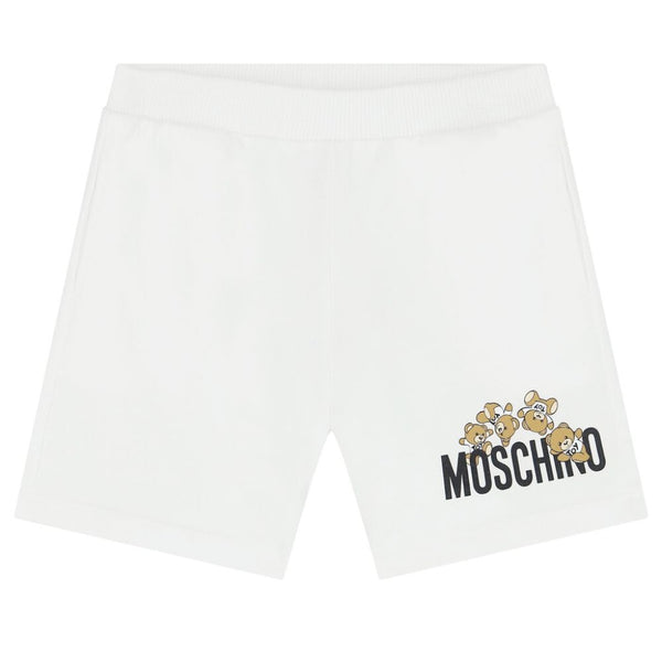 Baby Moschino Teddy Logo Shorts
