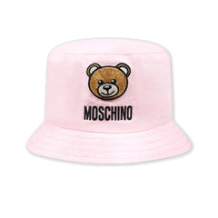 Baby Moschino Hat with Gift Box Pink