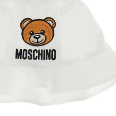 Baby Moschino Toy Bucket Hat White