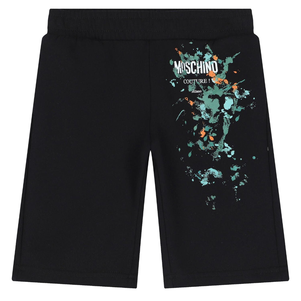 Moschino Boys Black Shorts