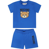 Baby Moschino Teddy T-Shirt Shorts Blue