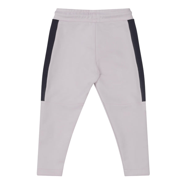 Calvin JNR Poly Zipper Tracksuit Stone Grey