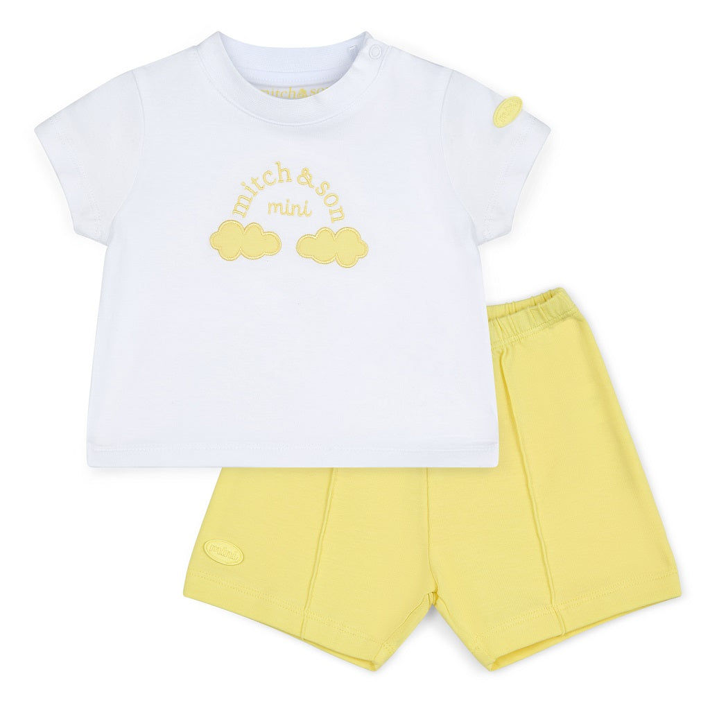 MITCH & SON Mini Ezra Rainbow Soft Set Lemon