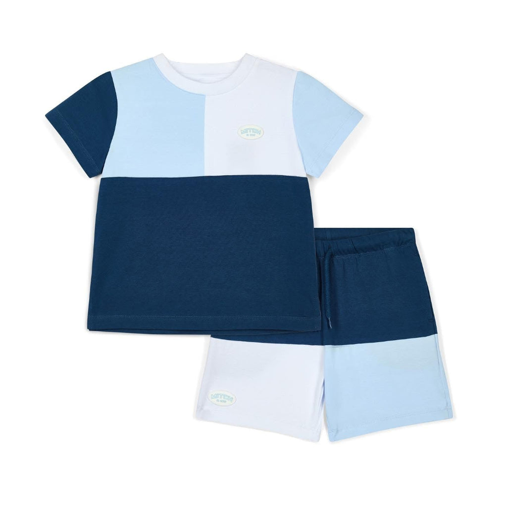 MITCH & SON Cut Sew soft set. Sailor Blue