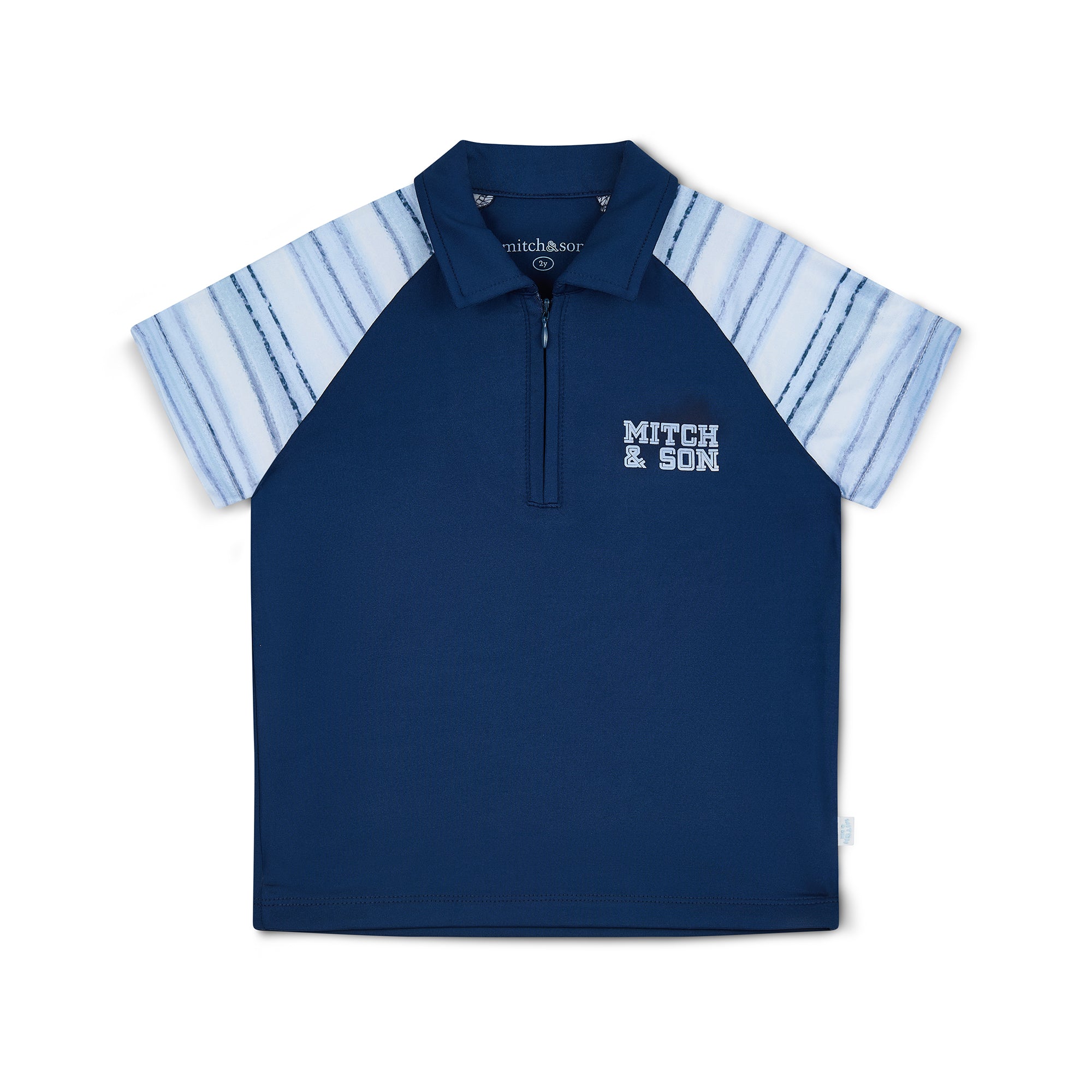 MITCH & SON Flynn Poly Stripe Polo Set